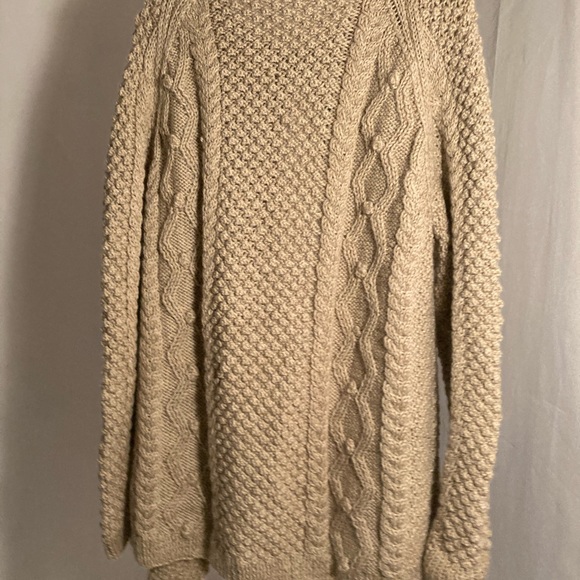 Sweater chunky and warm brown - Picture 3 of 15